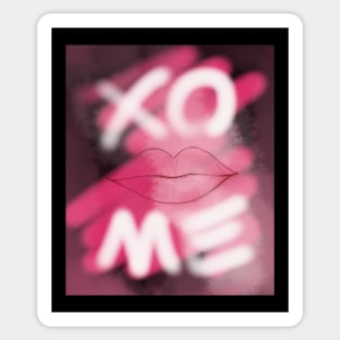 XO ME Sticker